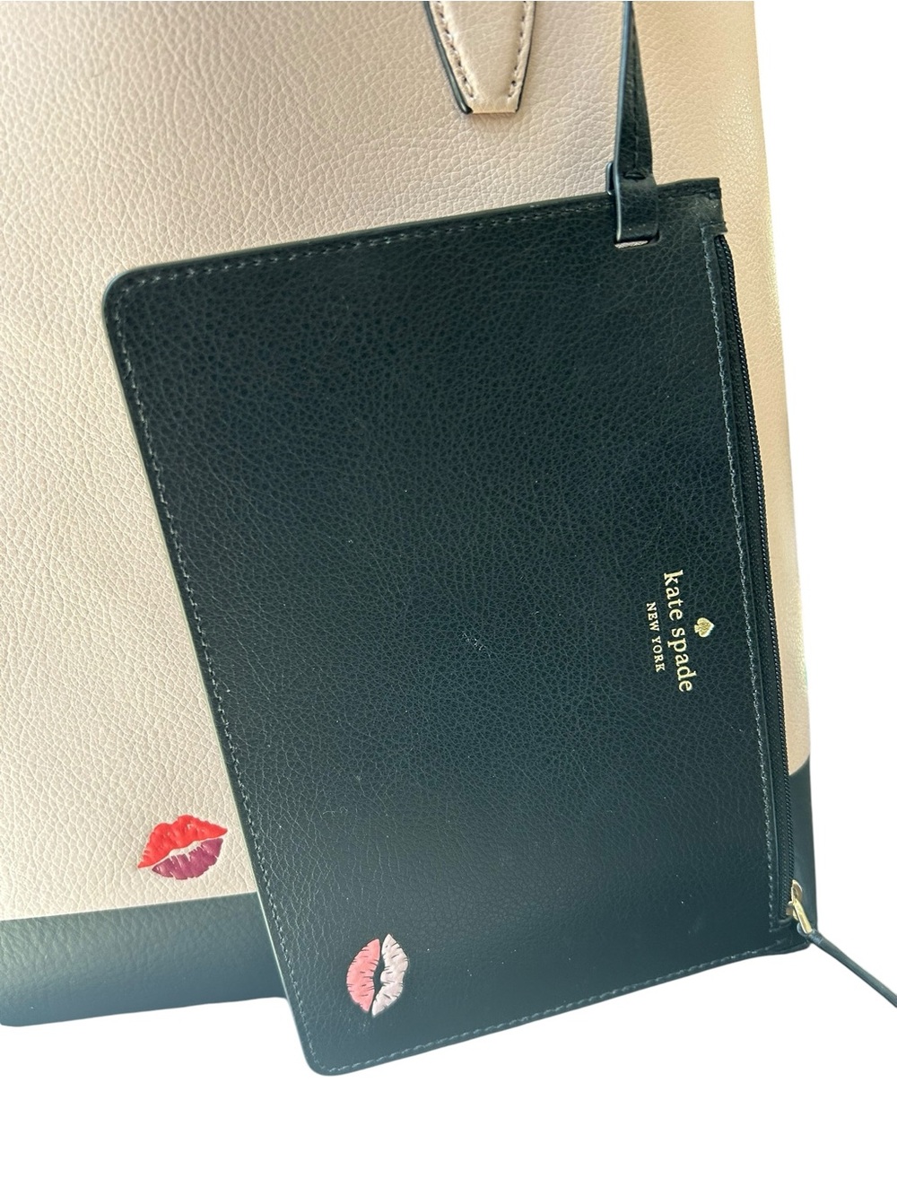 Kate Spade x Disney Minnie Mouse Large Reversible Tote Bag & Wallet Bundle EUC - Picture 6 of 15